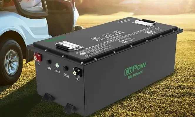 Welche Batterie ist im AE-Z-GO Golfwagen enthalten? - Copow